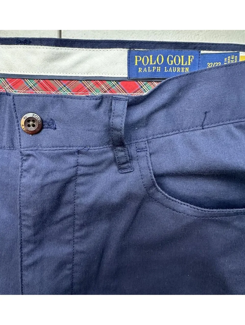 NWT Polo Golf Ralph Lauren Men’s 32x32 Navy Tailored Fit Stretch Golf Pants
